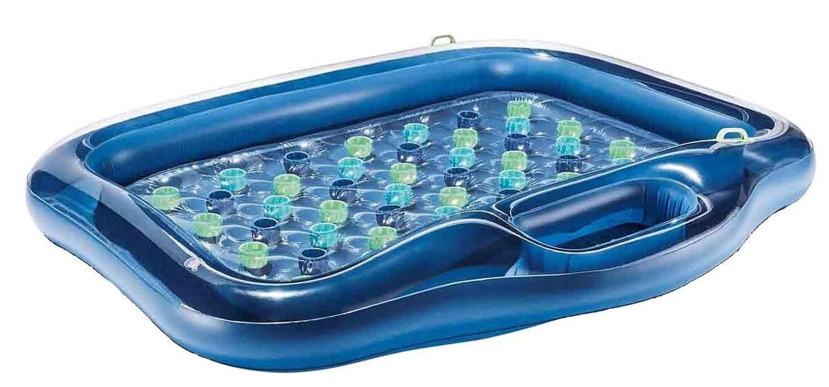 Colchoneta hinchable para 2 personas