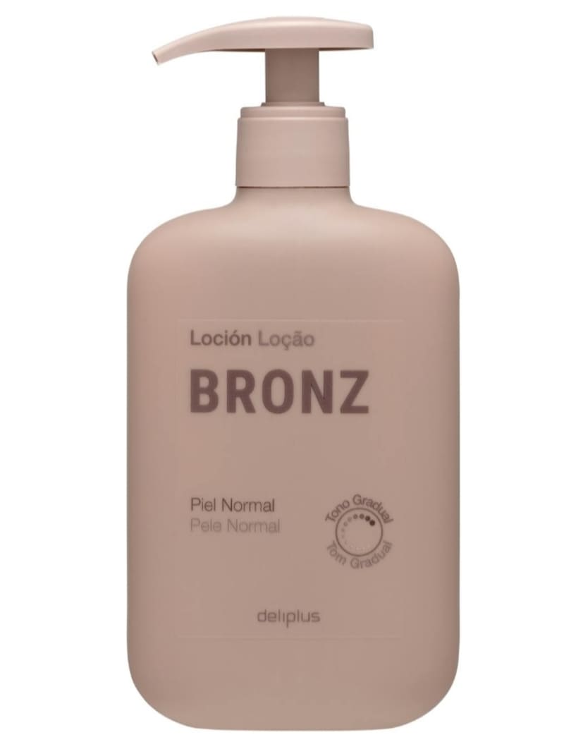 Loción corporal Bronz efecto bronceado Deliplus piel normal