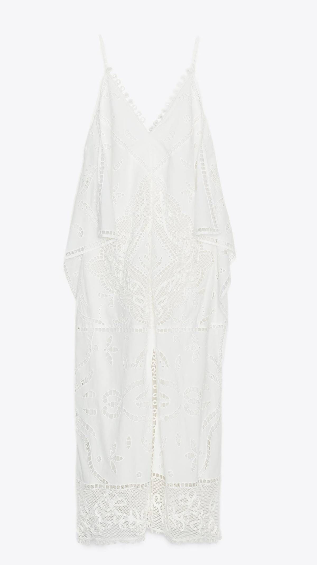 Vestido bordados zw collection de Zara