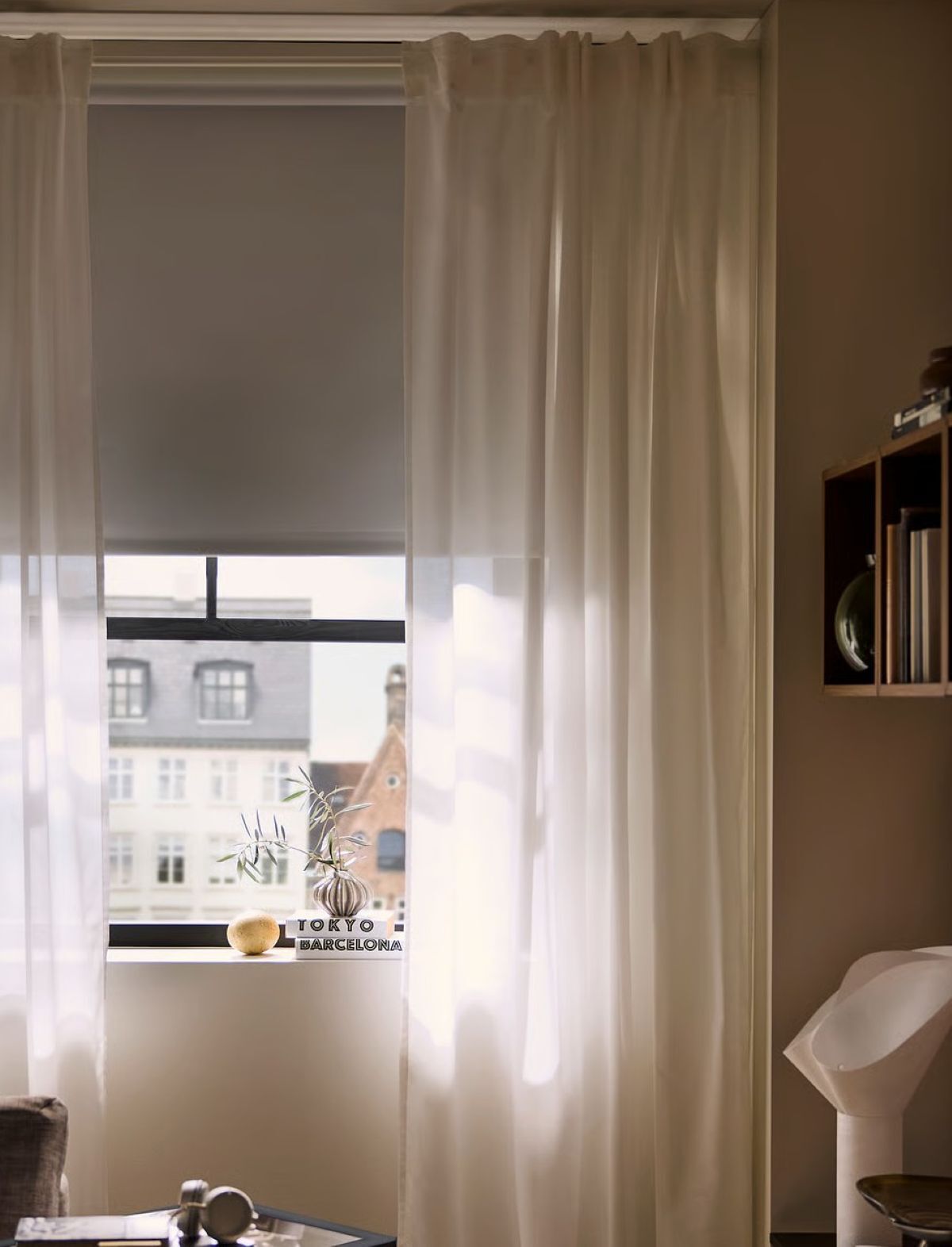 Estor opaco de la serie FRIDANS de Ikea