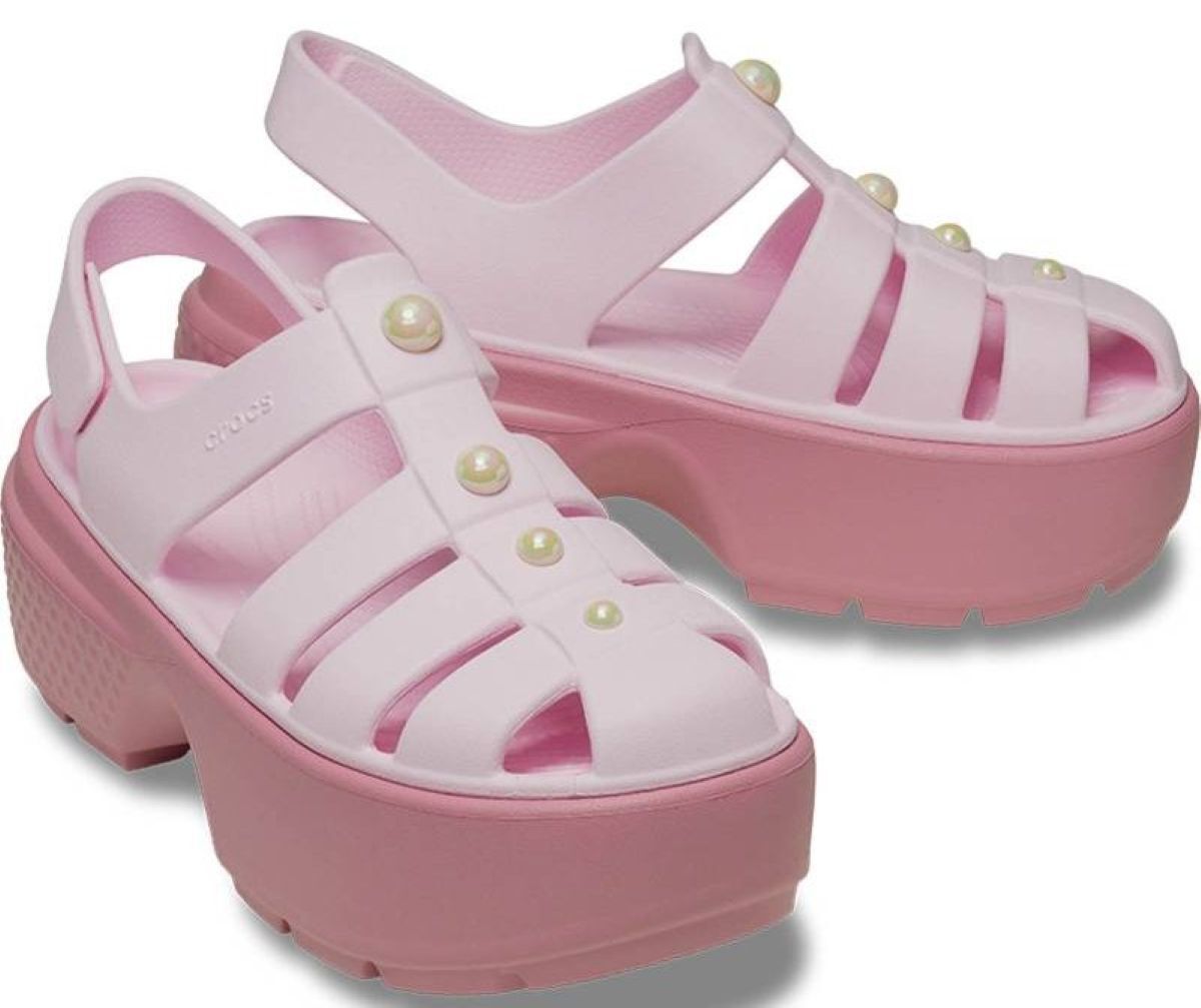 Sandalias con plataforma Crocs Pearl U
