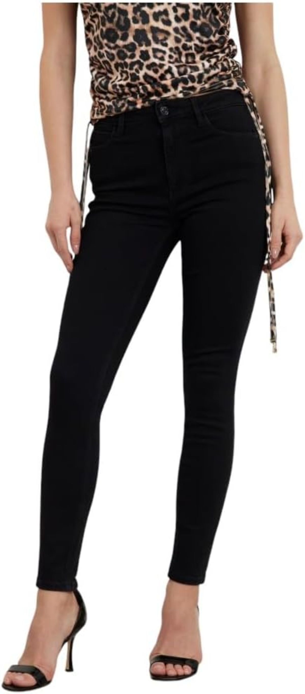 Pantalón pernera estrecha Guess de Amazon