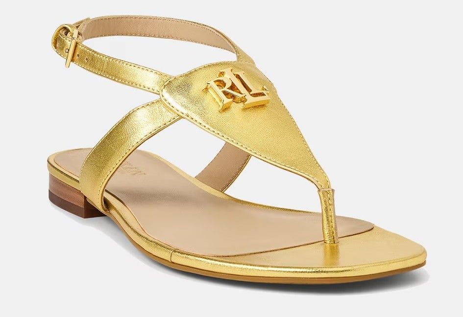 Sandalia plana de mujer Everley en piel con cierre de hebilla en El Corte Inglés