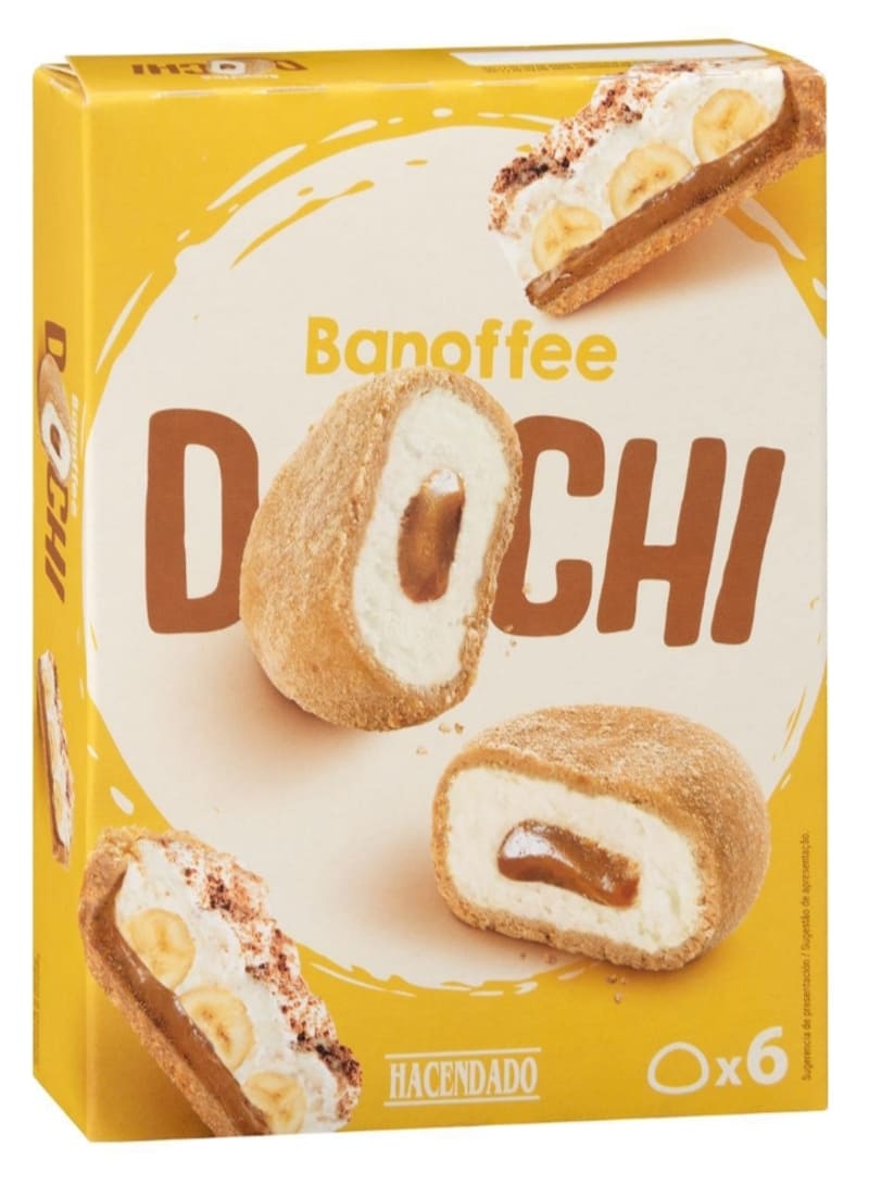 Helado Dochi Banoffee Hacendado