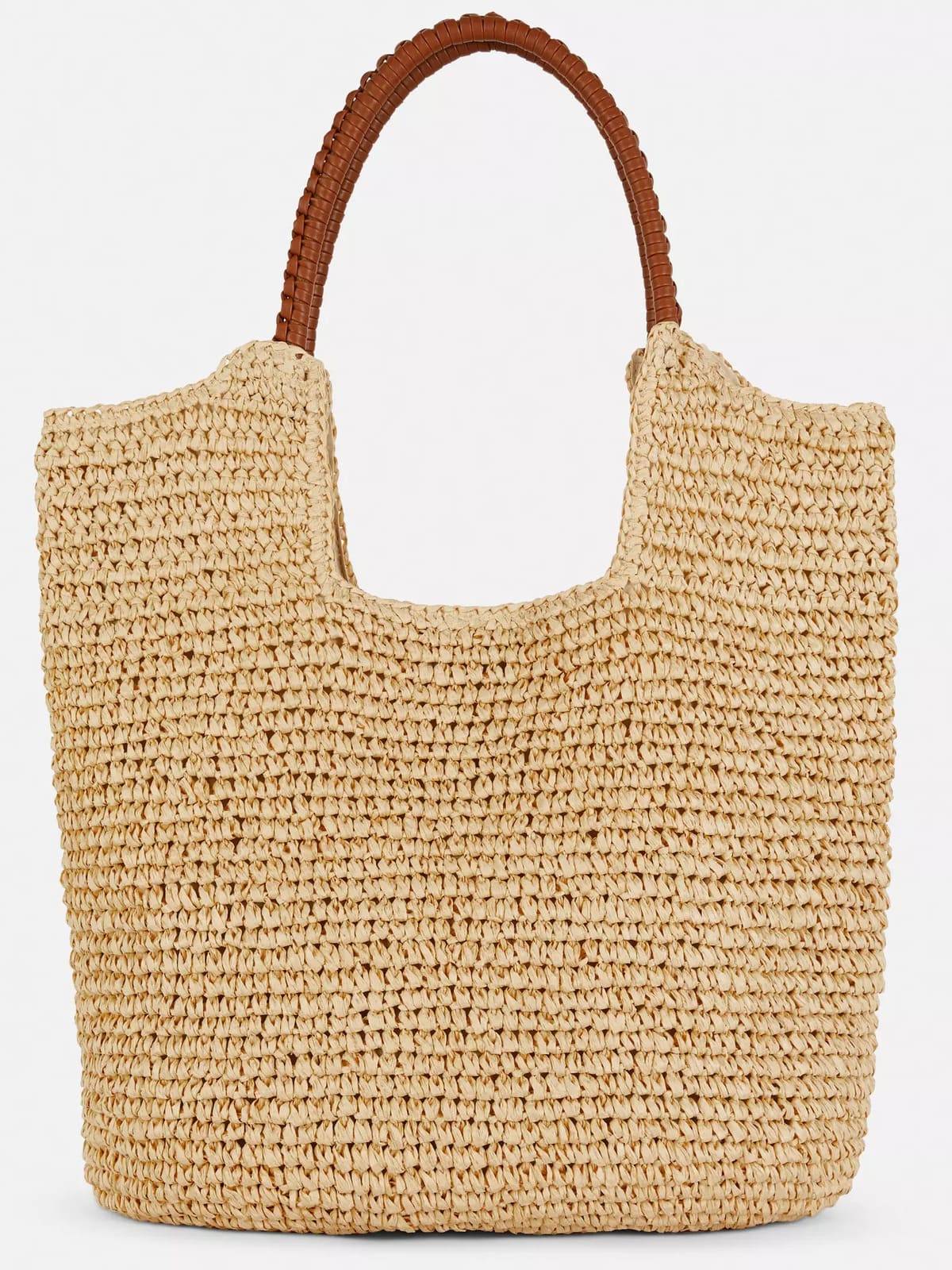 El bolso shopper de paja de Paula Echevarría de Primark