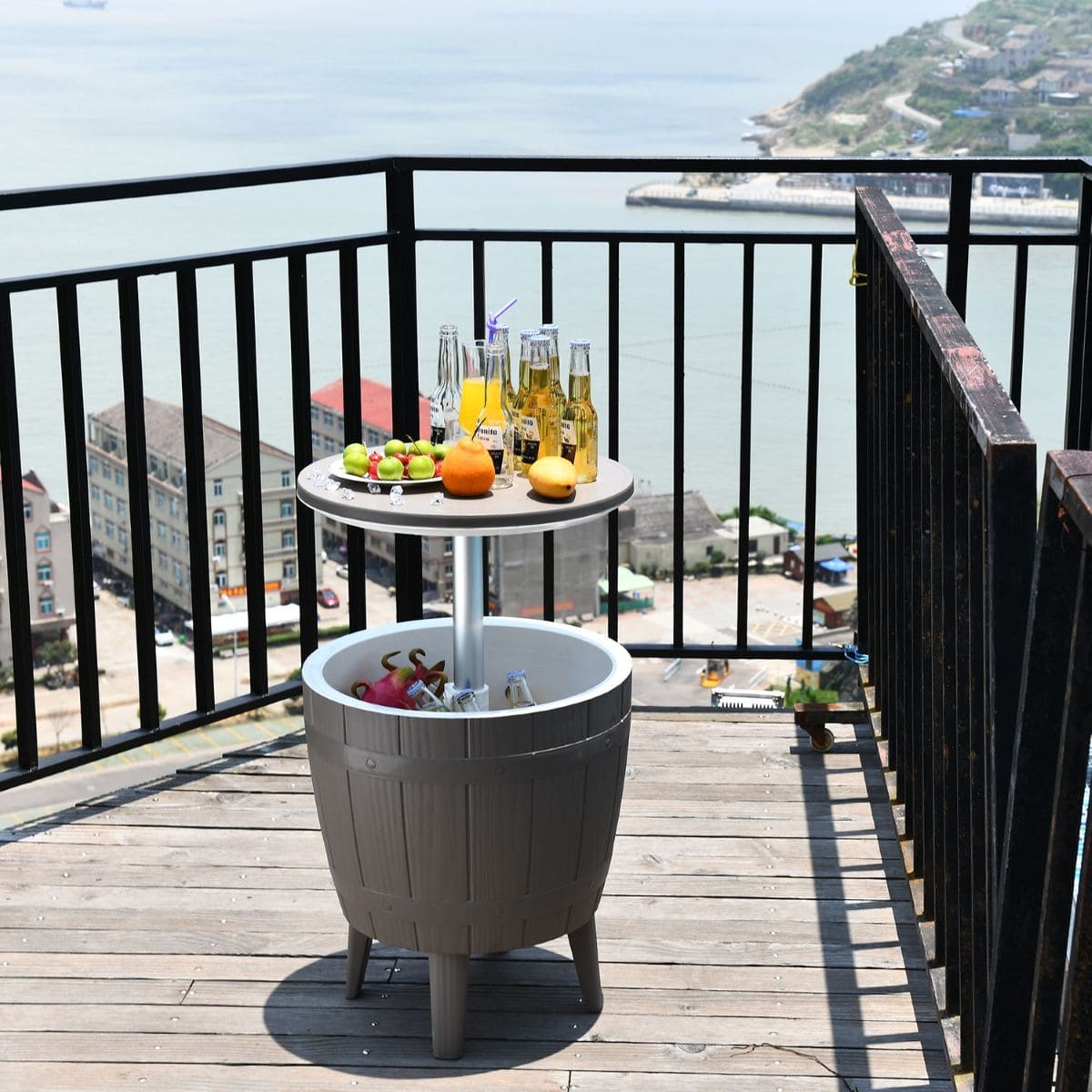 Mesa nevera de resina Cosmopolitan Hogaritus de Carrefour