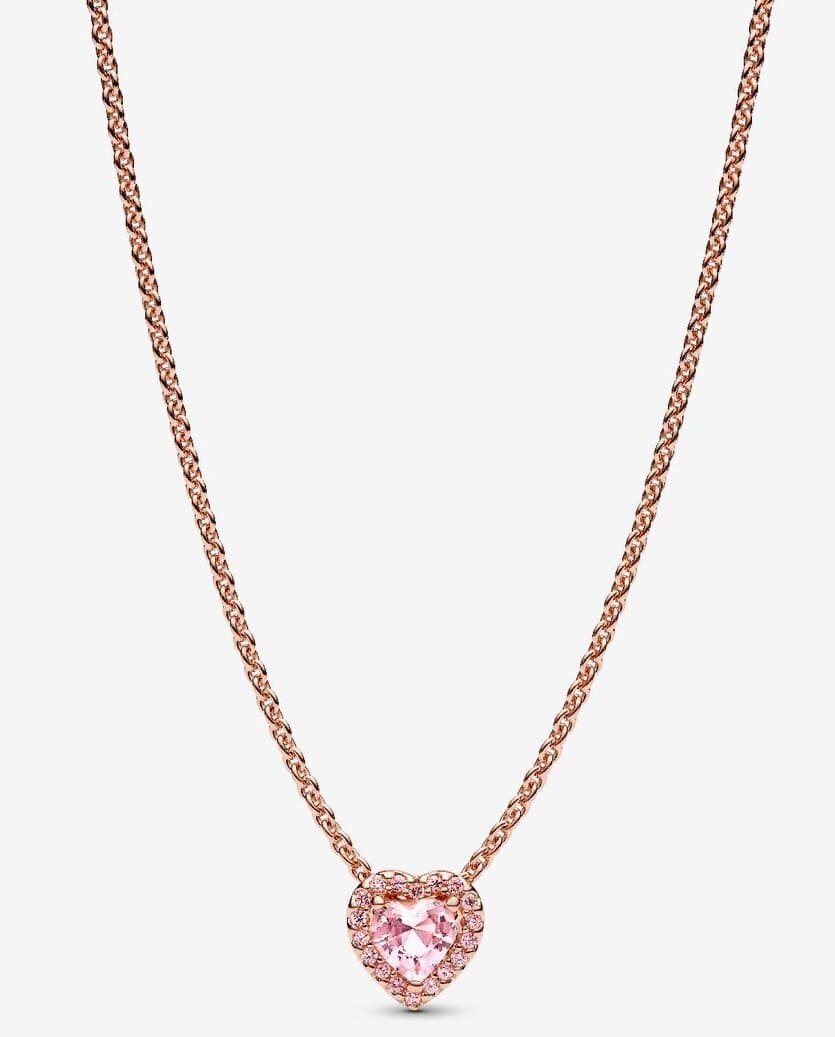 El nuevo collar de edición limitada Corazón Rosa de Pandora