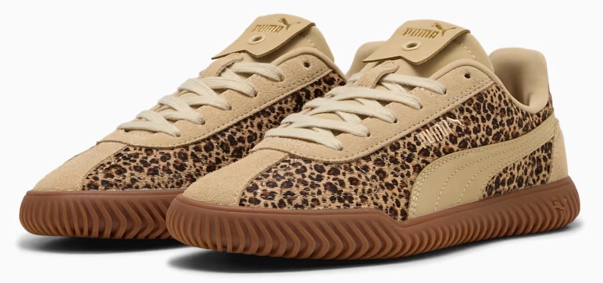 Las nuevas zapatillas Puma Club Kayzer Animal Flair para mujer