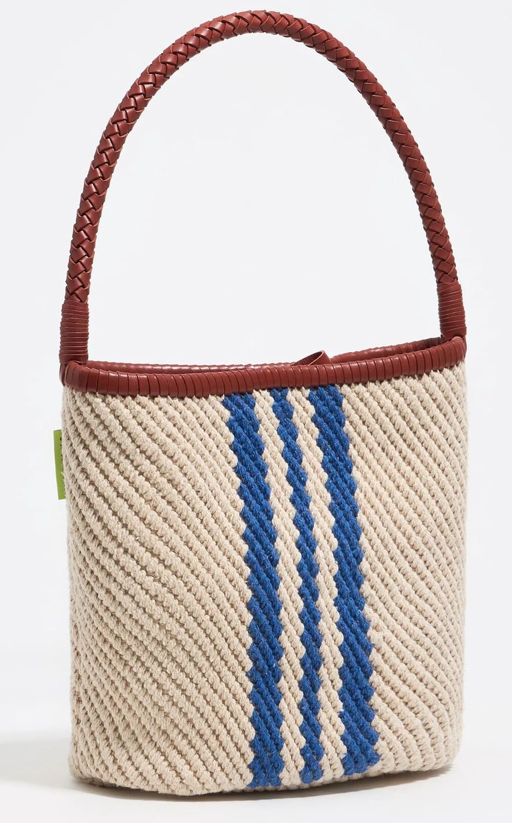 El bolso bucket mediano en color crudo de Bimba y Lola