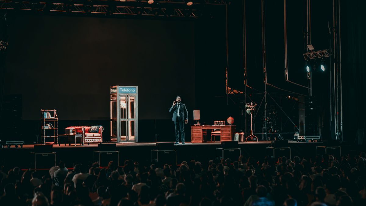 Manu Sánchez durante su actuación en Jerez | Tío Pepe Festival