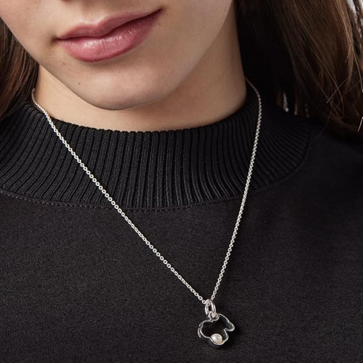 Collar de plata de primera ley con motivo oso de 1.6 cm Tous de Amazon