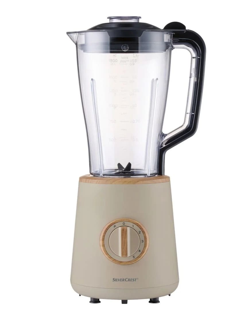 Batidora de pie de diseño en madera