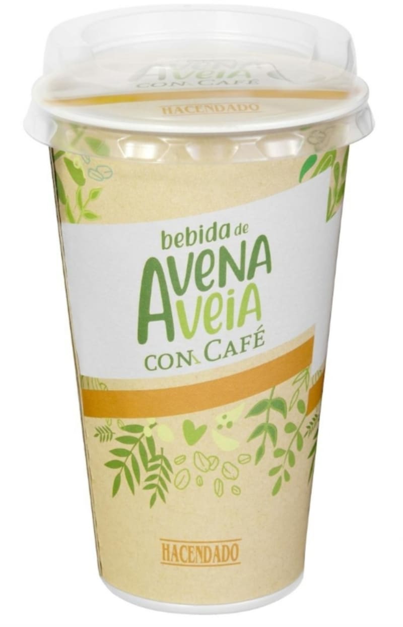Bebida de avena con café