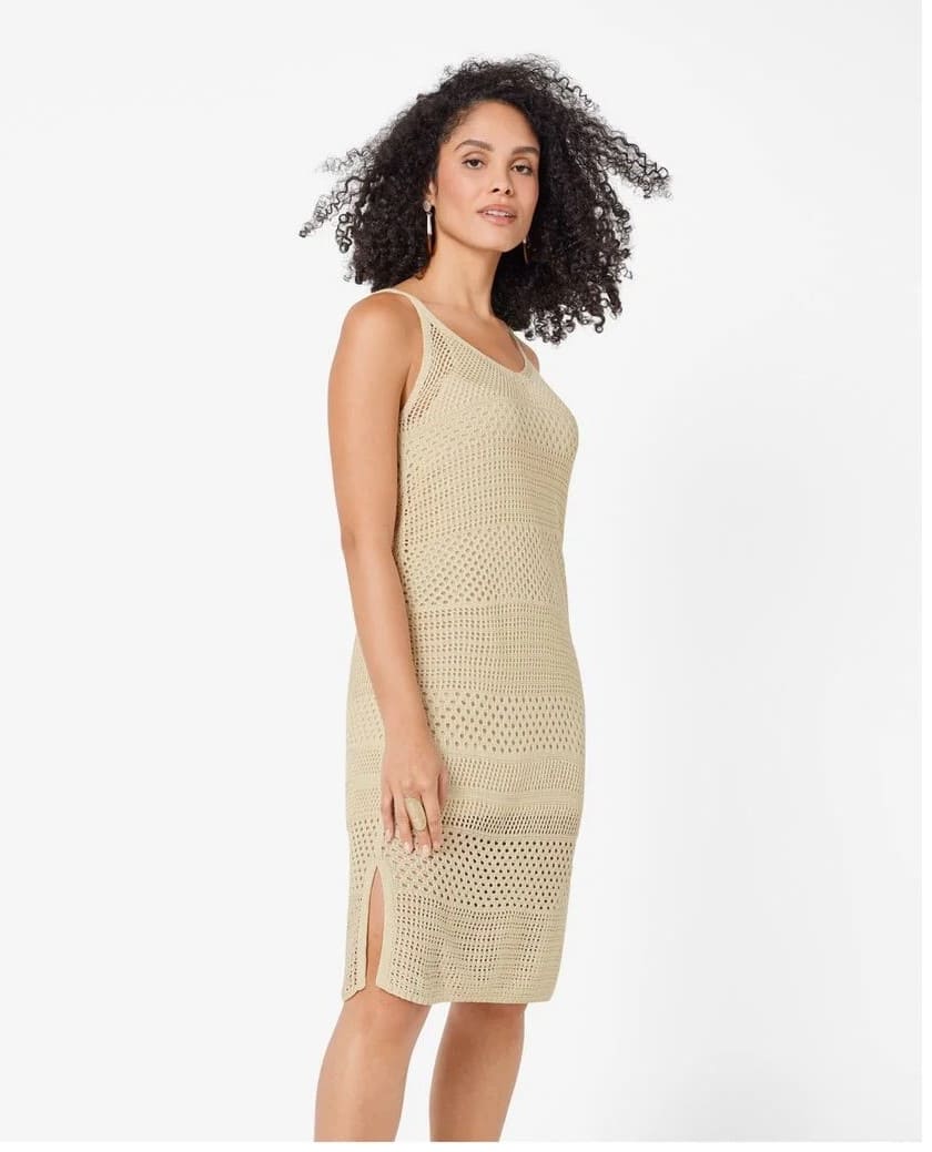 Vestido de crochet