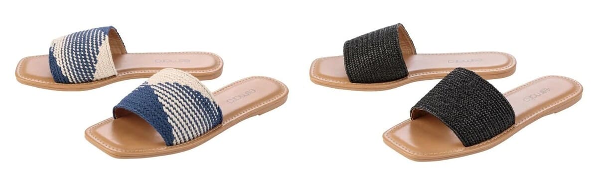 Sandalias de pala ancha