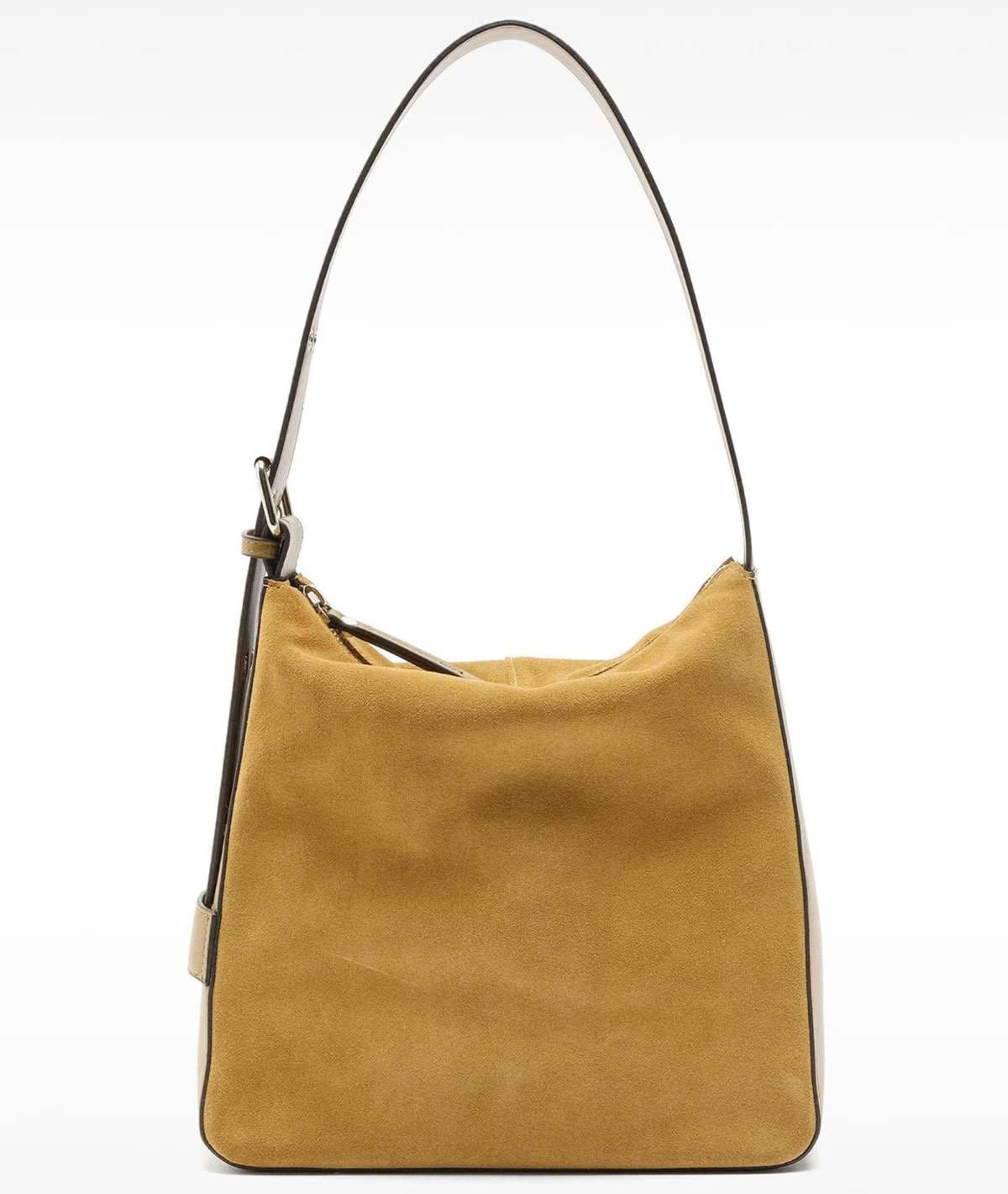 Parfois Bolso de hombro de piel mediano con cierre de cremallera en liso en El Corte Inglés