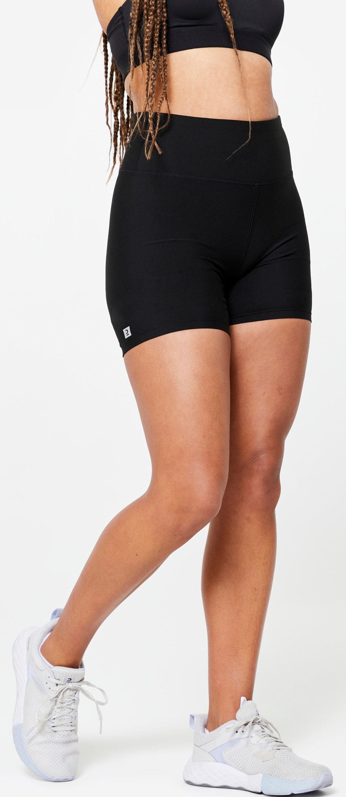 Leggings cortos de efecto vientre plano Domyos de Decathlon