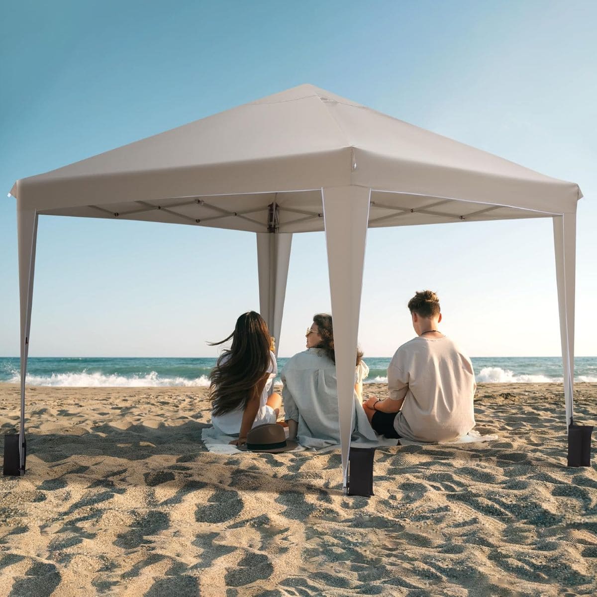 Carpa plegable 3 x 3 m BONTEC de Amazon