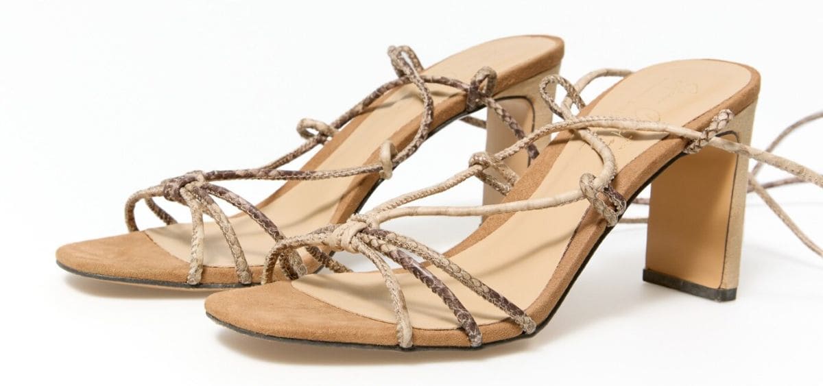 Sandalia pitón de Sfera