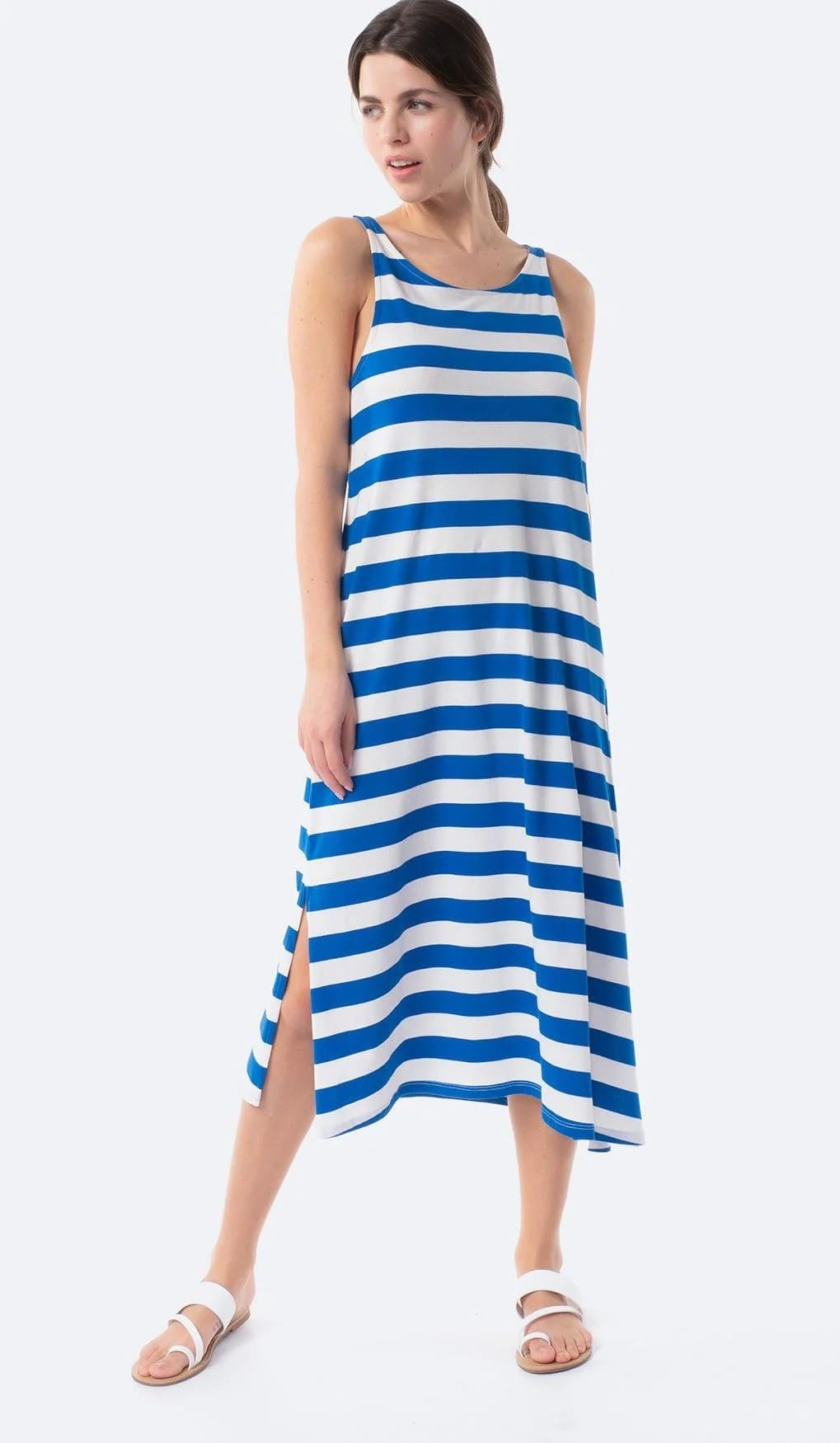 Vestido largo de punto de Mujer TEX en Carrefour