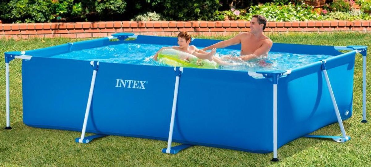 Piscina rectangular desmontable tubular Intex Small Frame de Carrefour