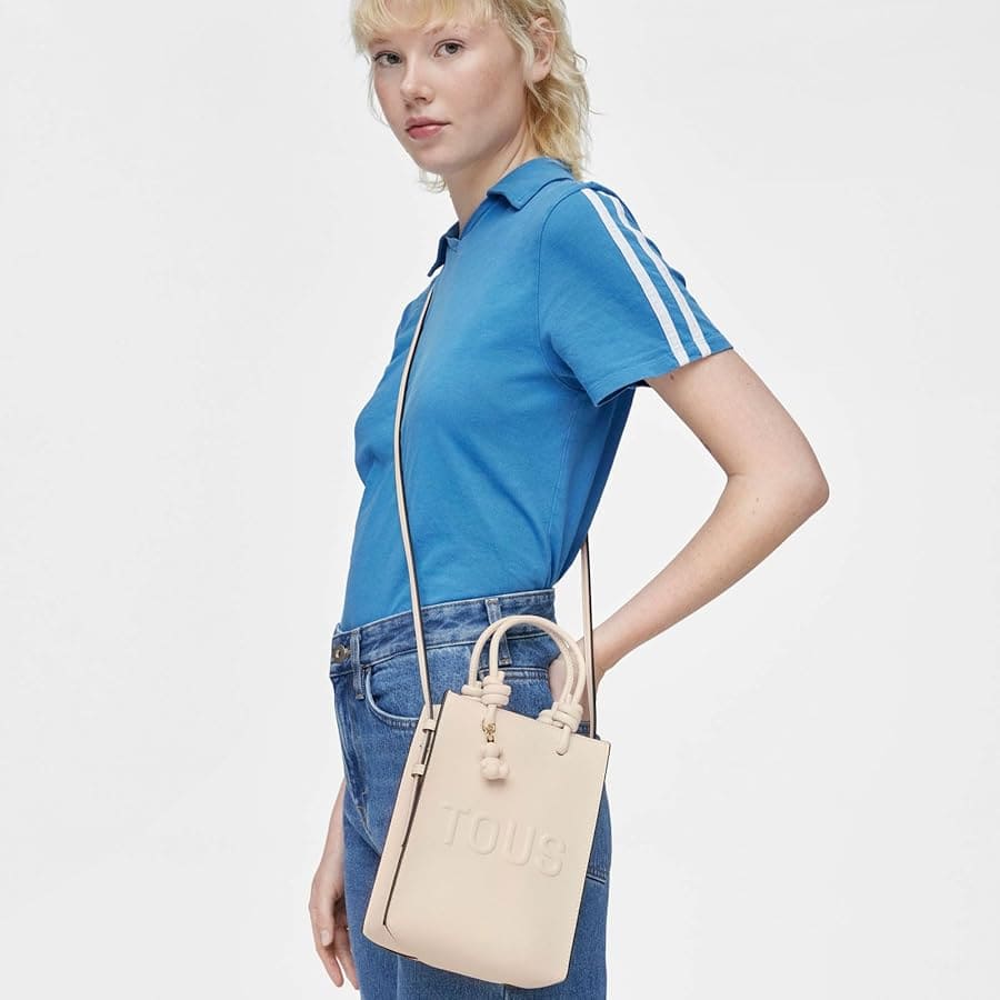 TOUS Mujer Mini bolso Pop beige en Amazon