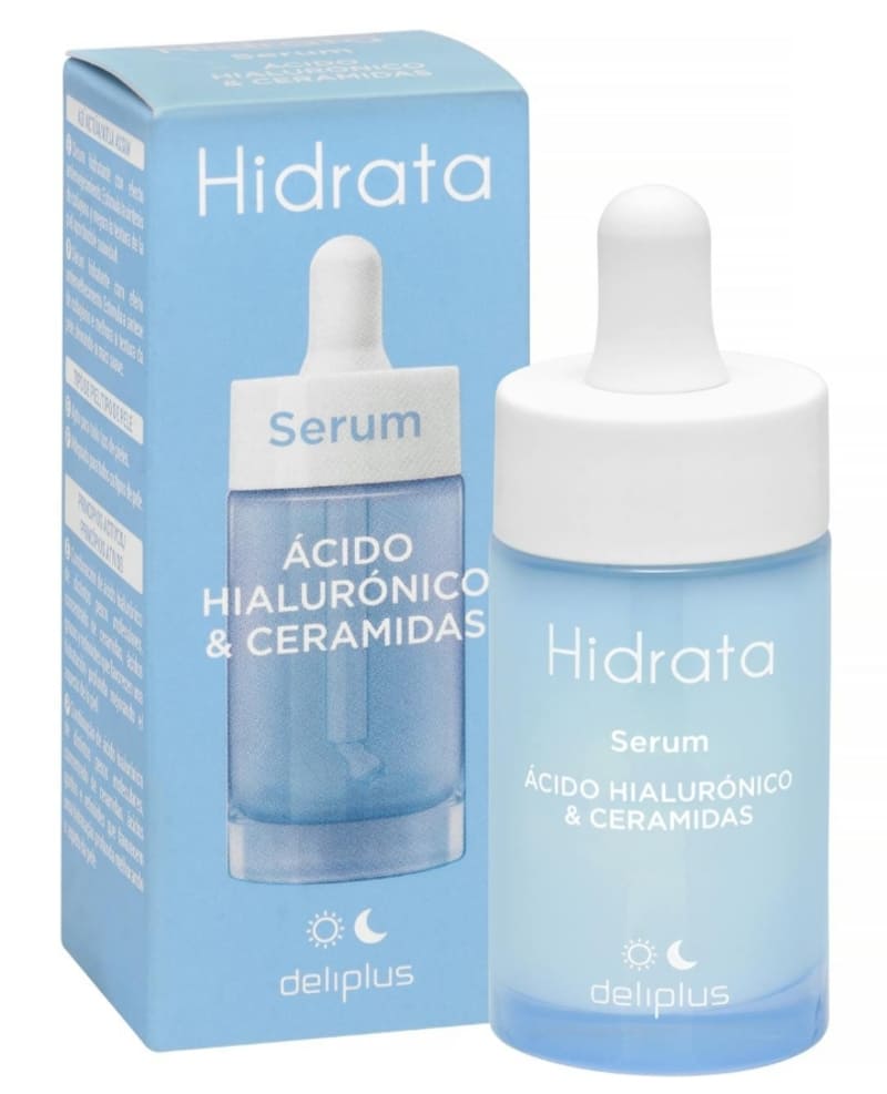 Sérum facial ácido Hialurónico y Ceramidas Deliplus Hidrata