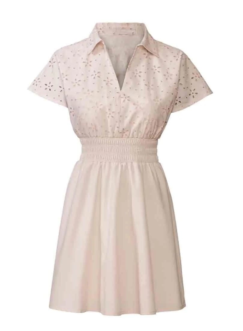 Vestido de corte ancho