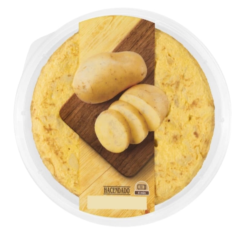 Tortilla de patata Hacendado