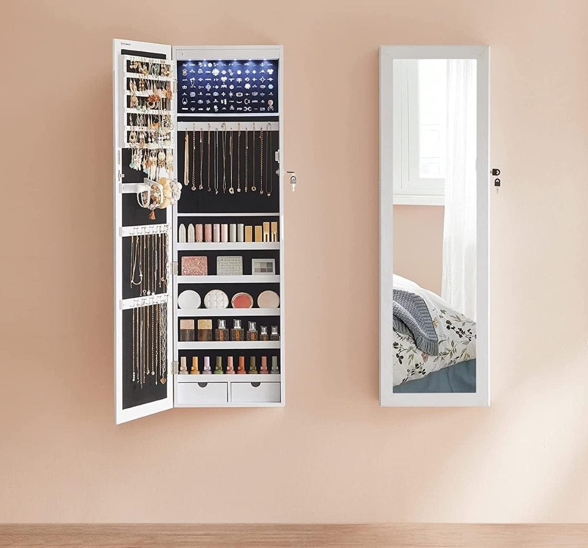 SONGMICS Espejo Joyero en Amazon