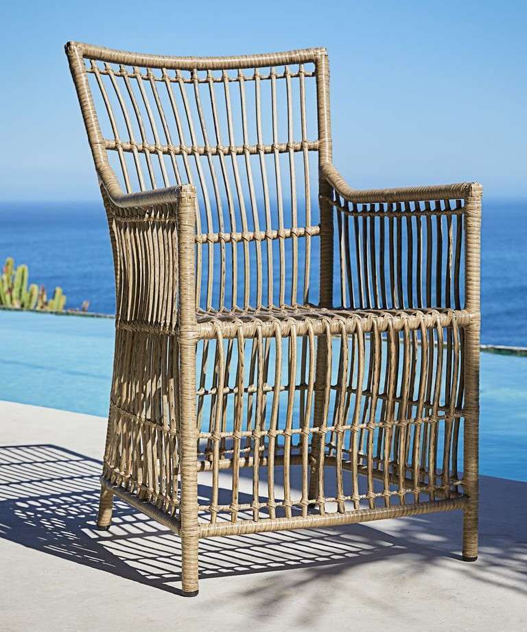 Silla de jardín FJELLERUP natural, Jysk
