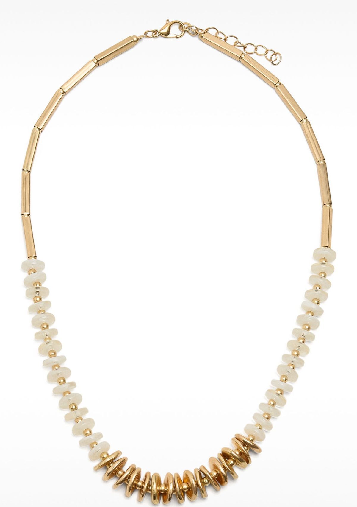 Collar corto segmentado con resina de Parfois