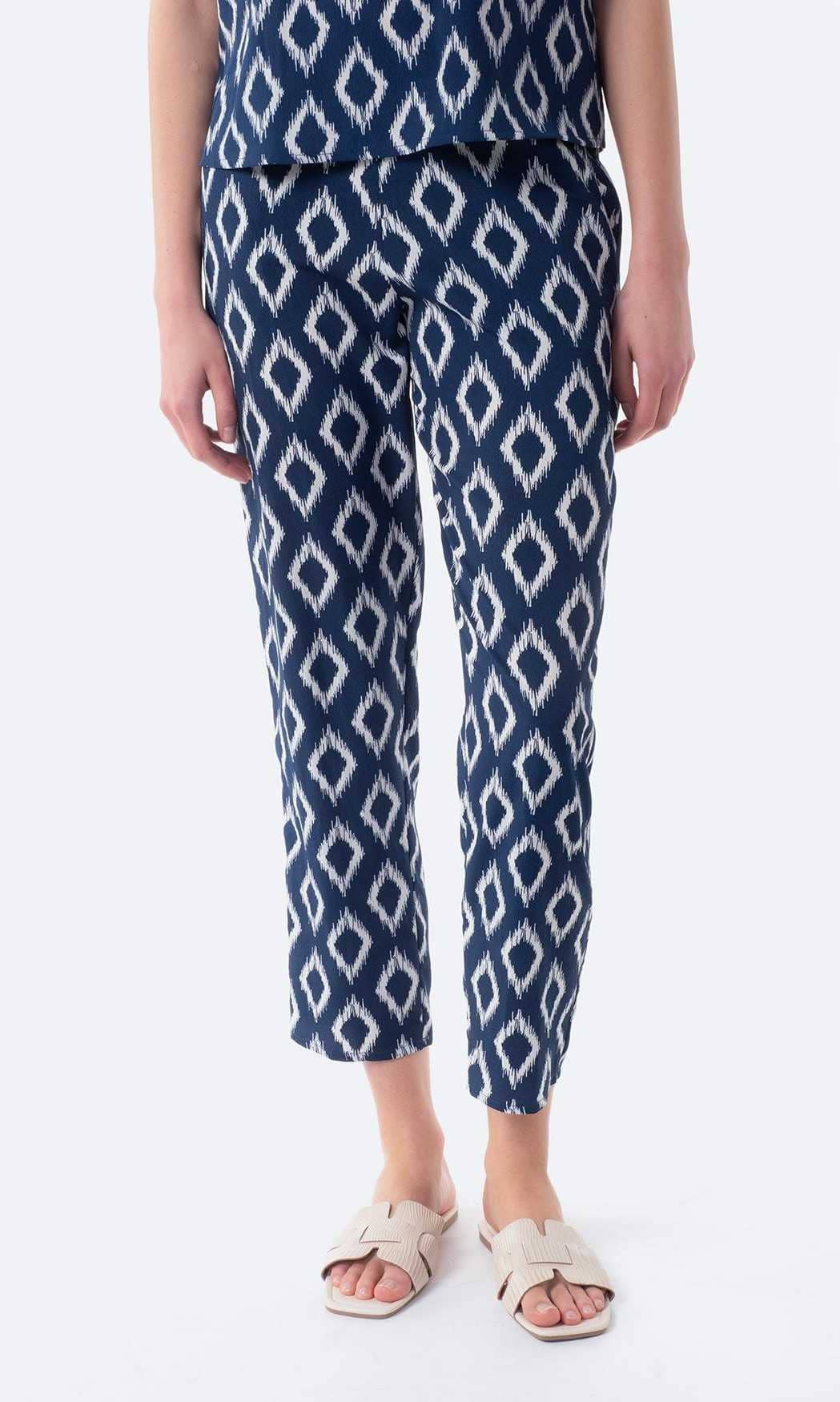 Pantalón largo fluido de Mujer TEX de Carrefour