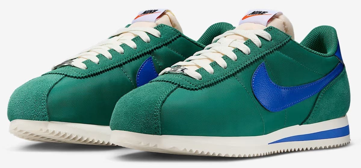Las nuevas zapatillas Nike Cortez en color verde
