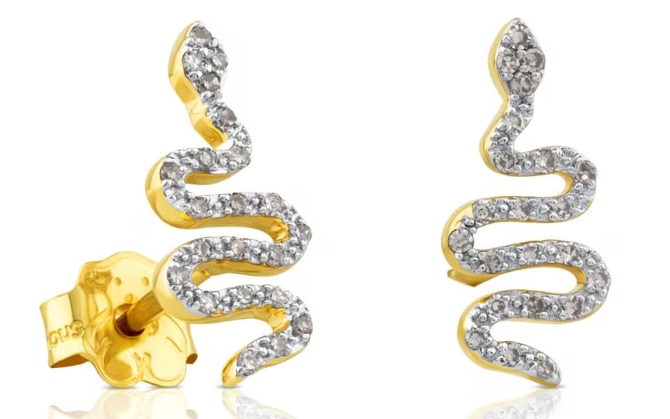 Los pendientes de oro con diamantes 0,20ct Gem Power de Tous