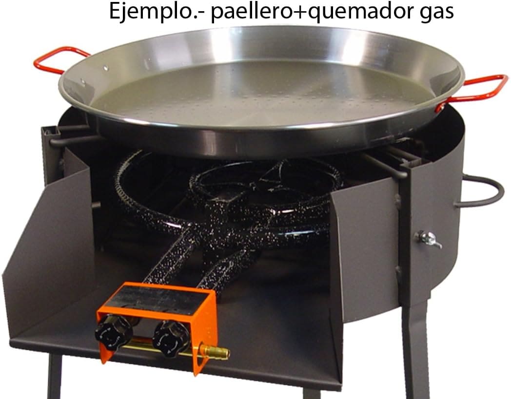 Imex El Zorro Barbacoa redonda con soporte para paella en Amazon