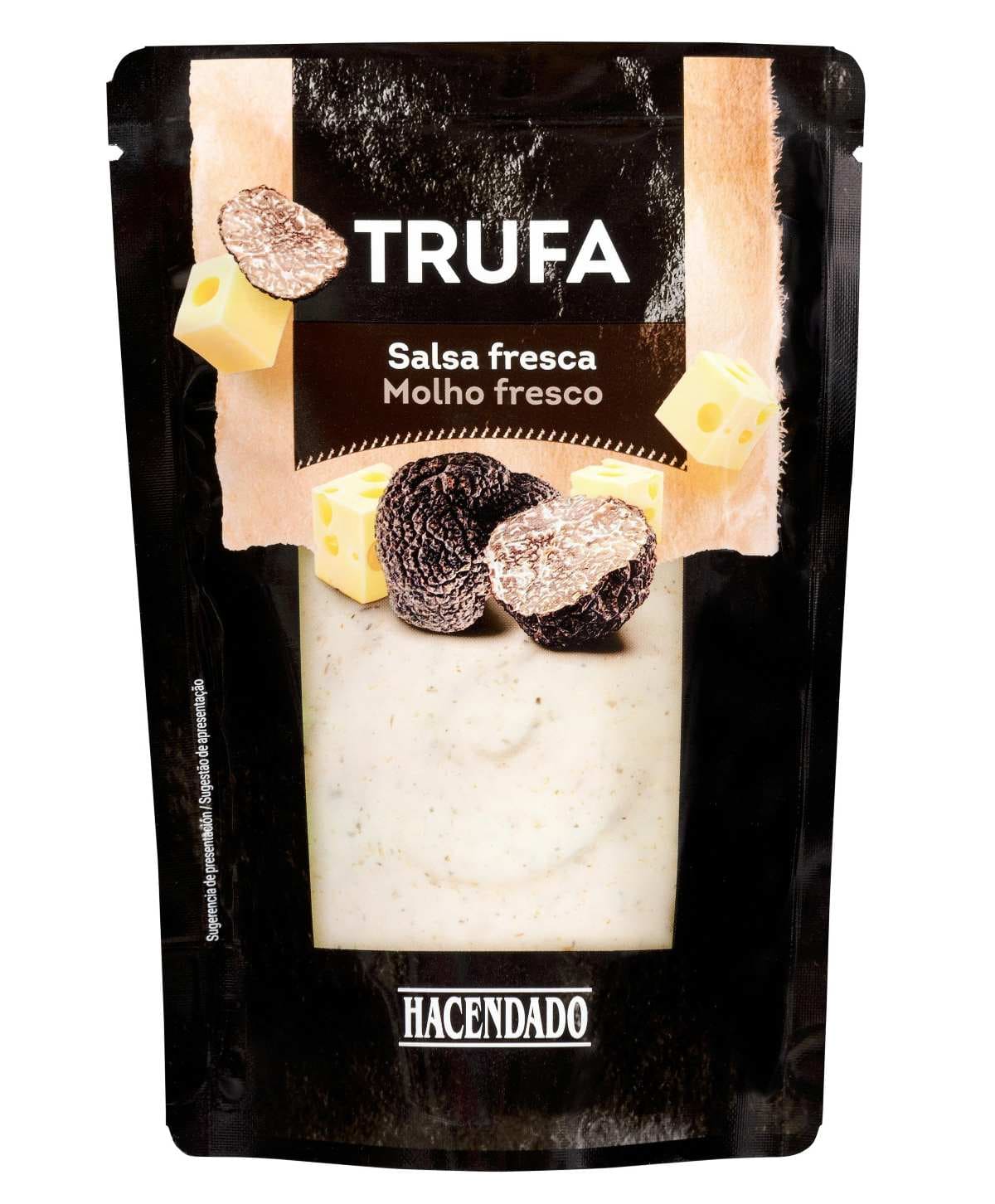 Salsa fresca Trufa Hacendado de Mercadona