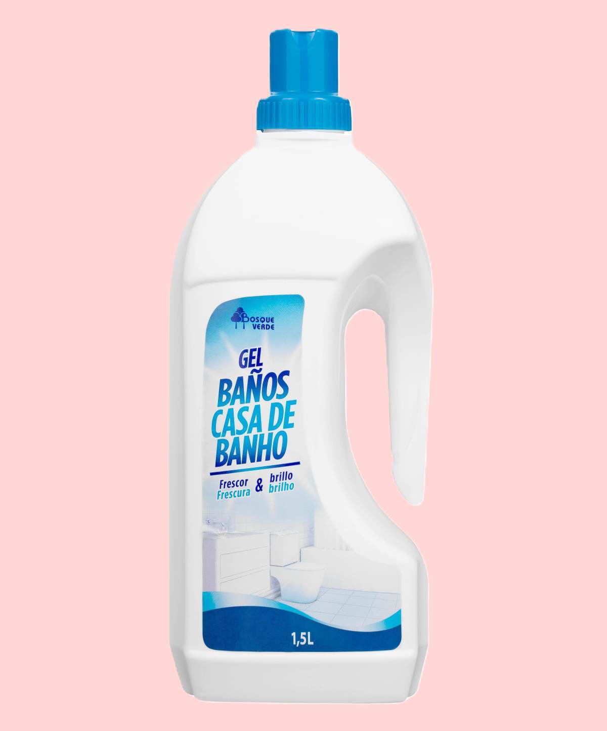 Limpiador Baños Bosque Verde en gel