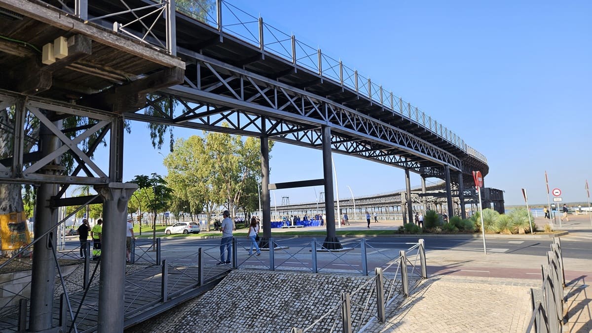 El Puerto de Huelva hace realidad la unión del Muelle de la Compañía Rio Tinto