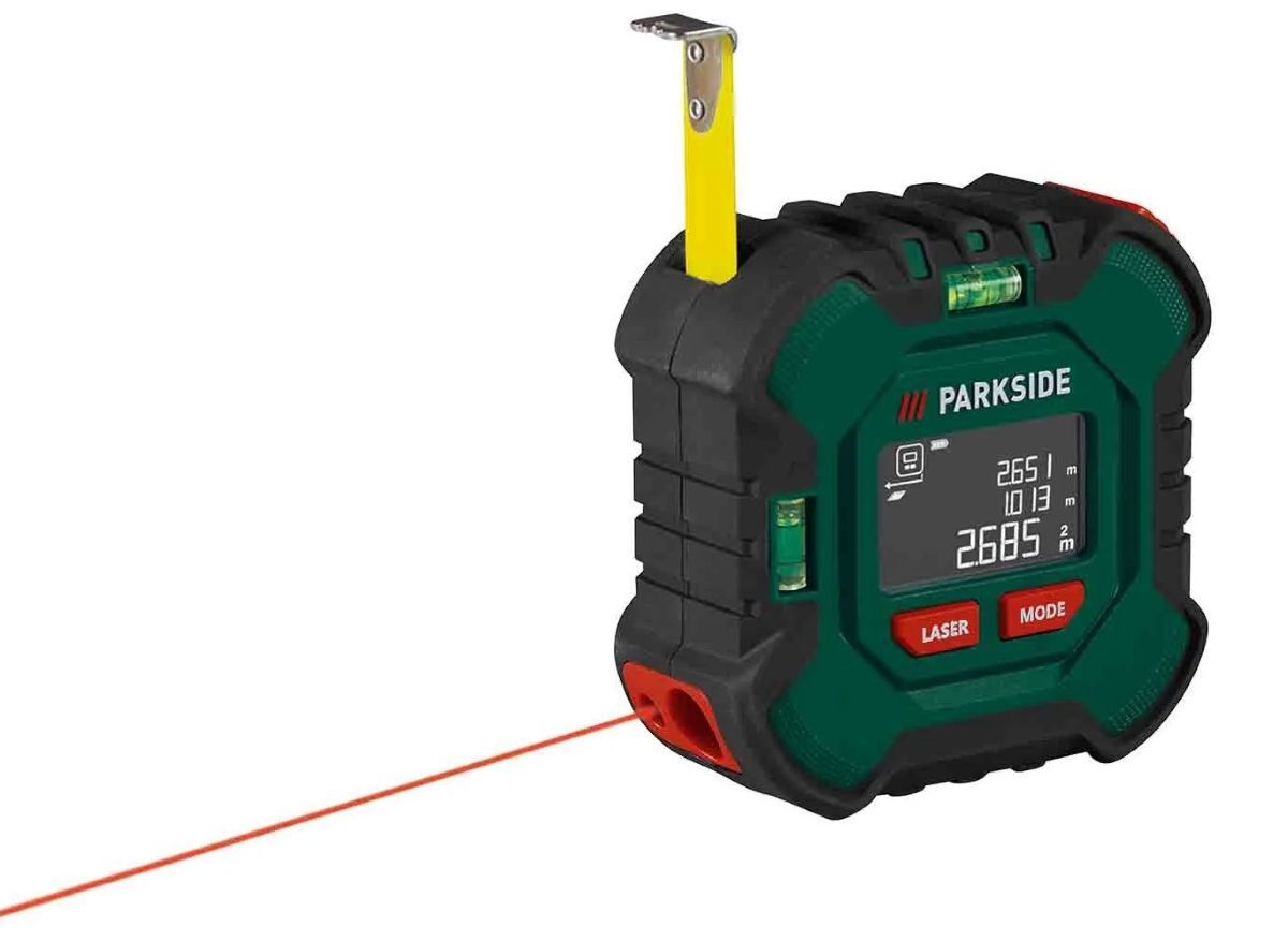 Cinta métrica recargable