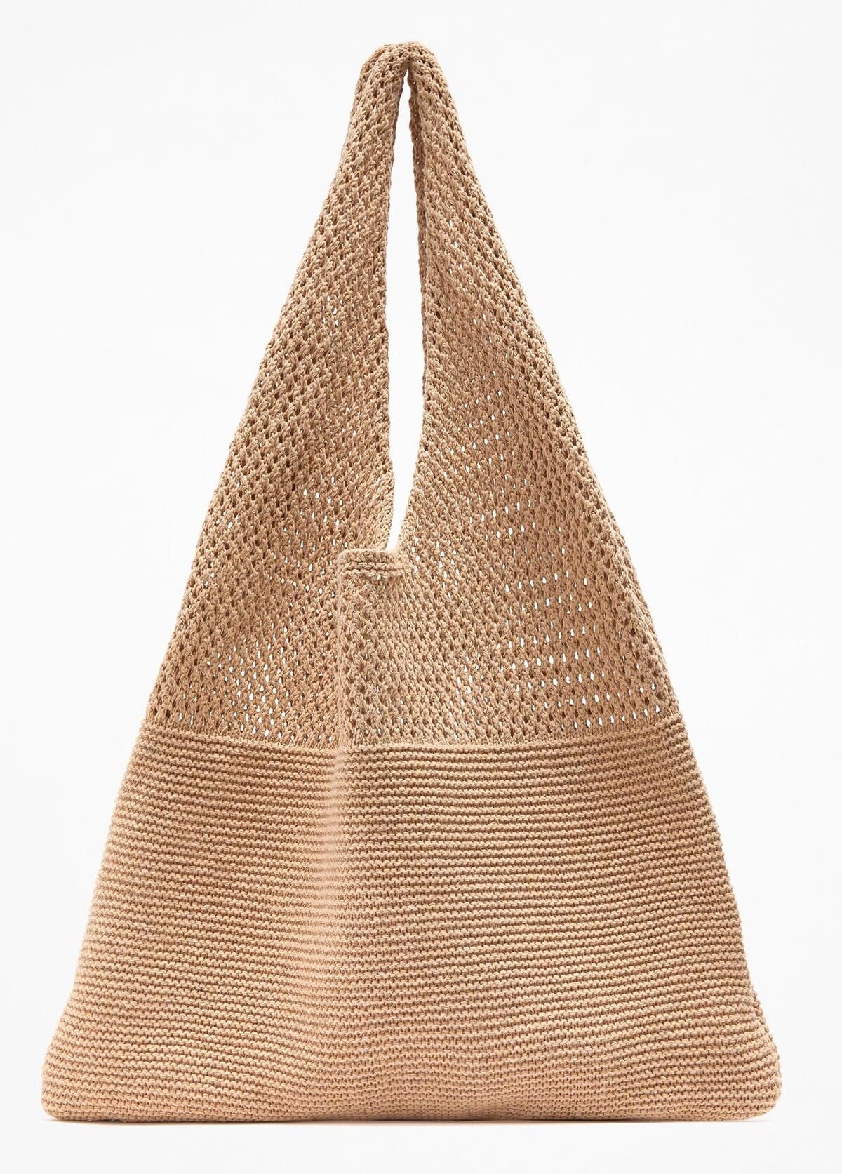 Bolso shopper crochet
