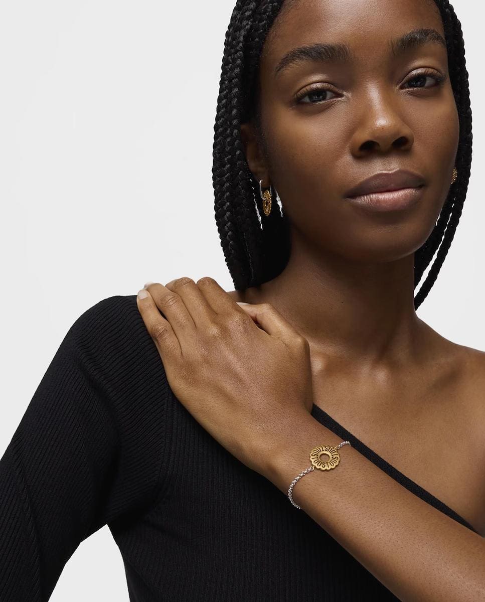 Pulsera Miranda de cadena bicolor