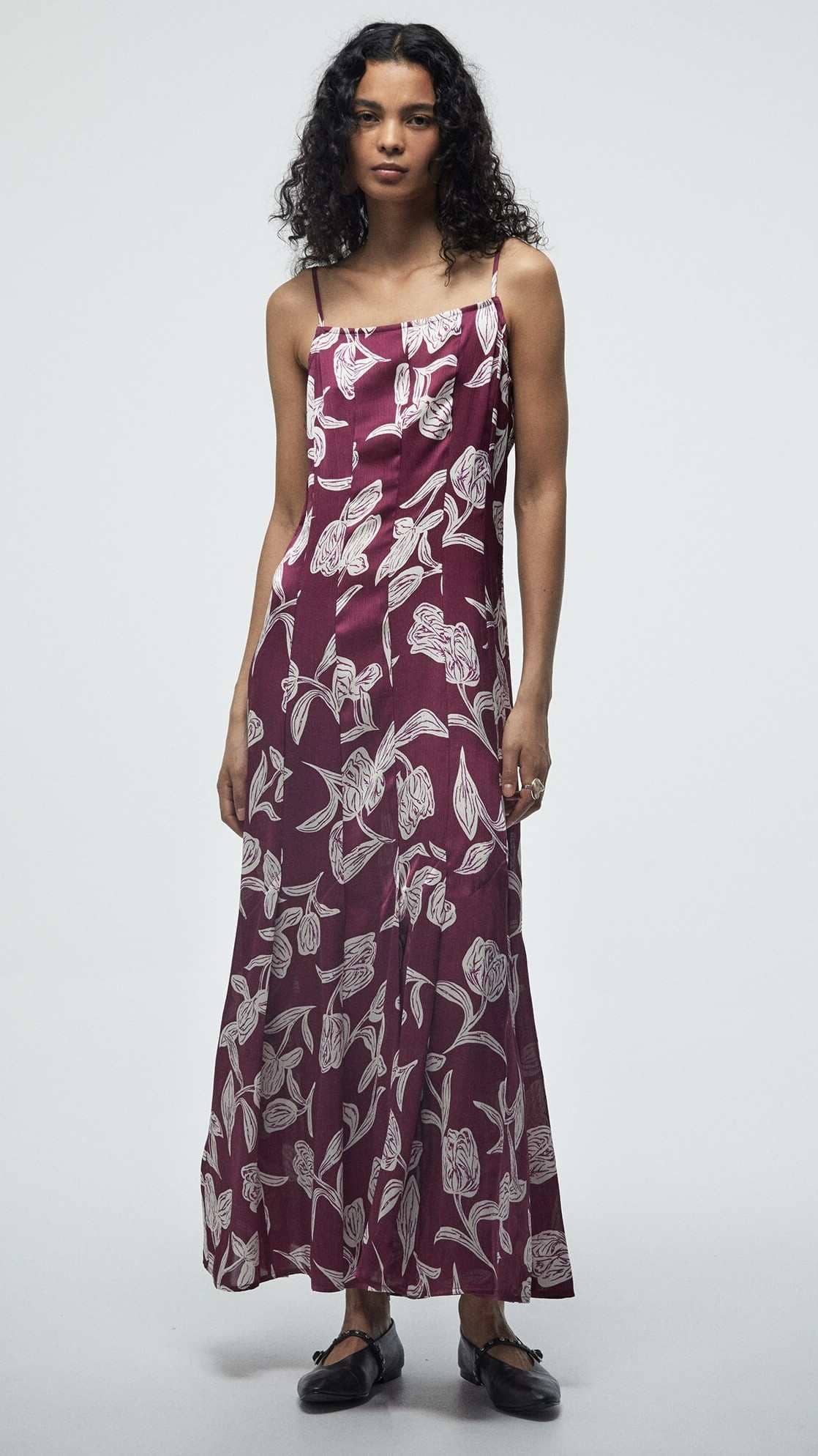 Vestido tirantes tablas Sfera