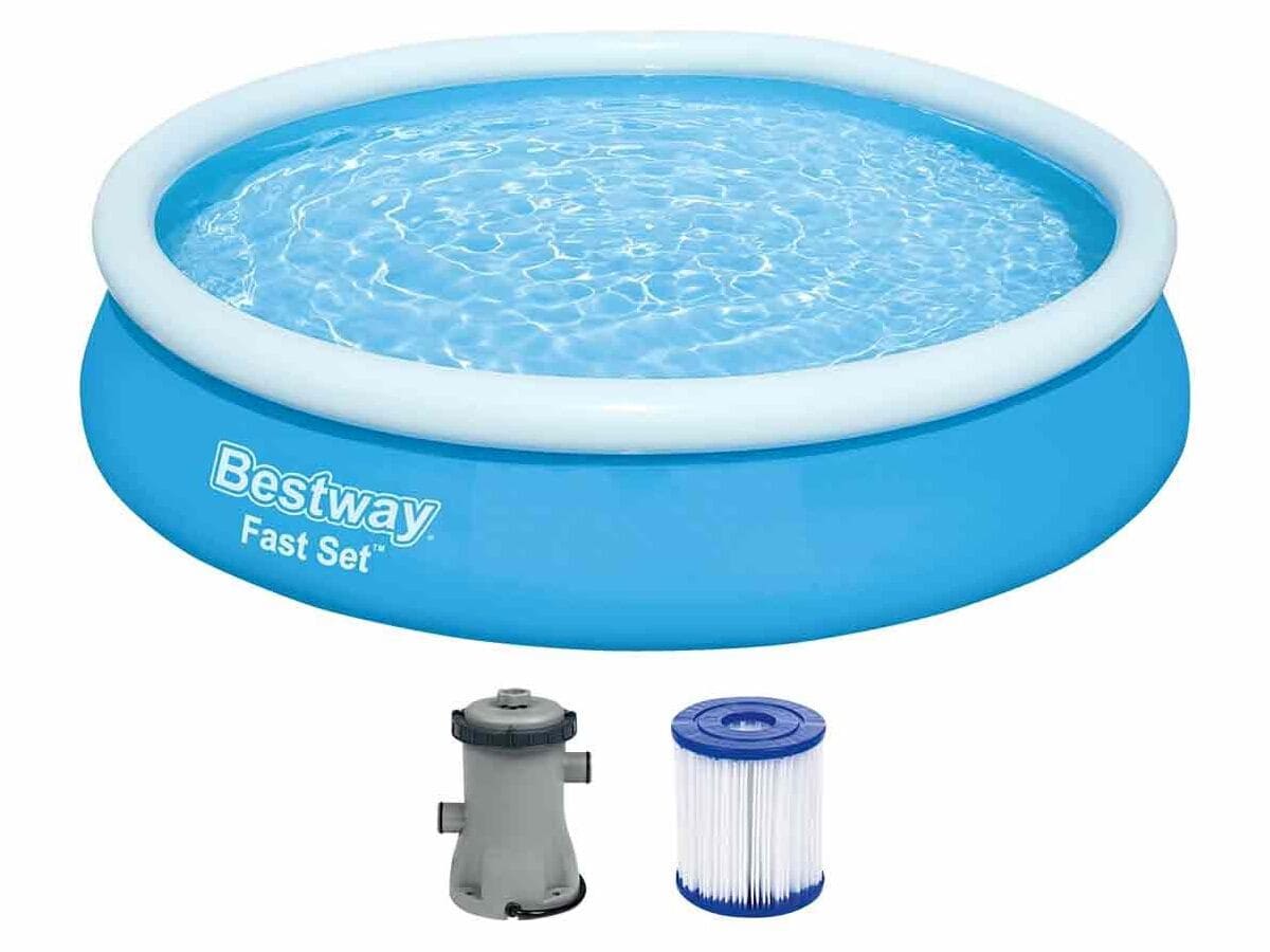 La piscina Bestway Fast Set con diámetro de 366 x 76 cm de Lidl