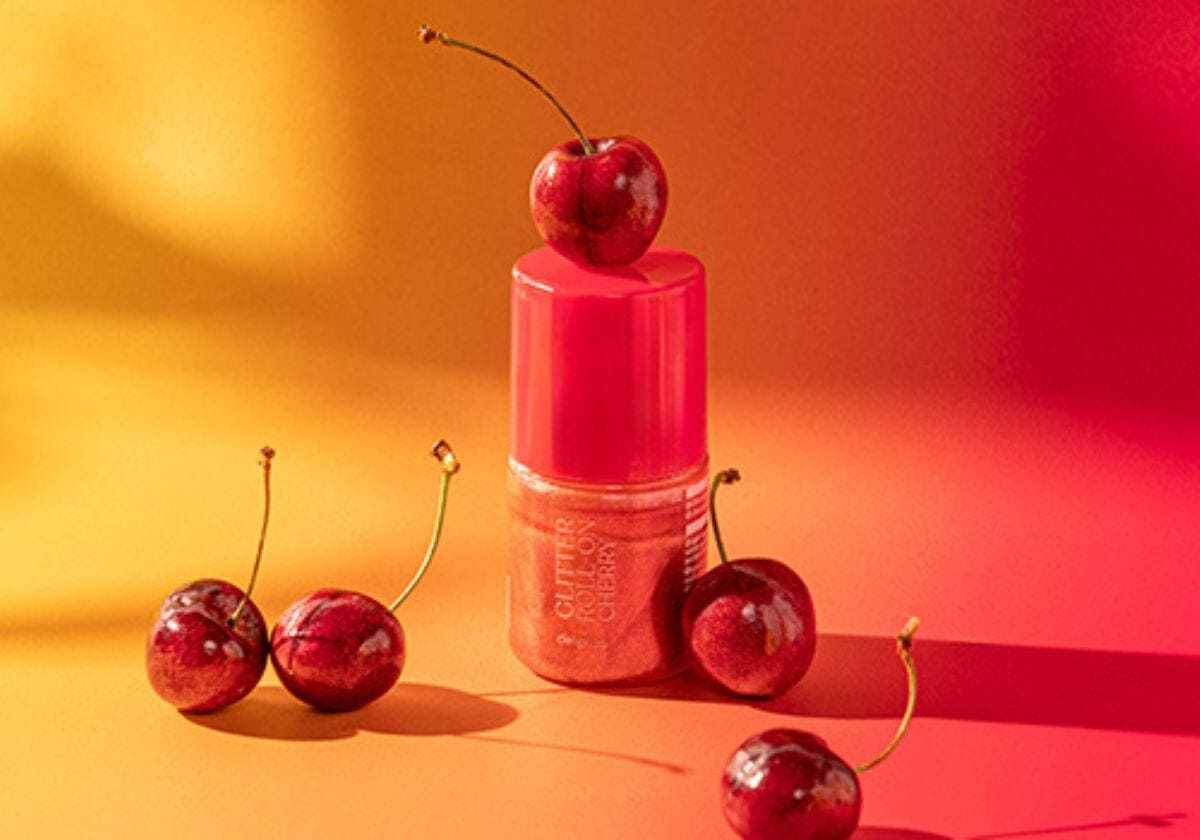 El glitter roll-on Cherry de Mercadona