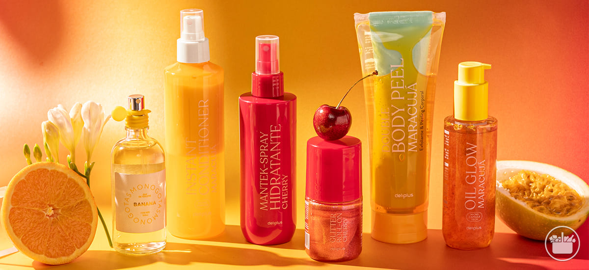 La colección Frutalia de productos de rutina de belleza de Mercadona