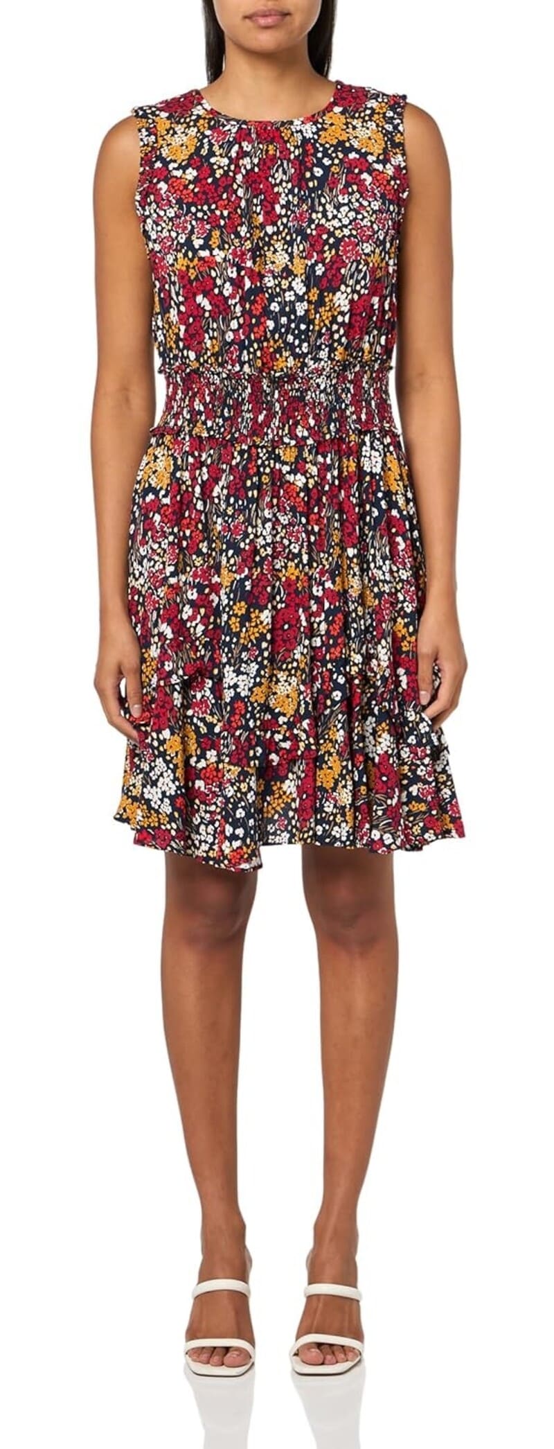 Vestido deportivo Tommy Hilfiger de manga corta y estampado