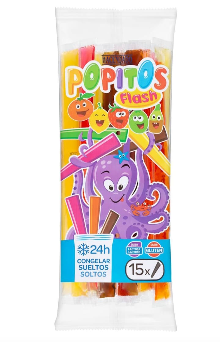 Flash popitos Hacendado