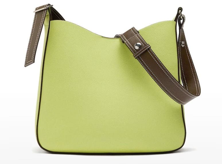 El bolso de hombro con textura y cierre imantado en color lima de Parfois en El Corte Inglés