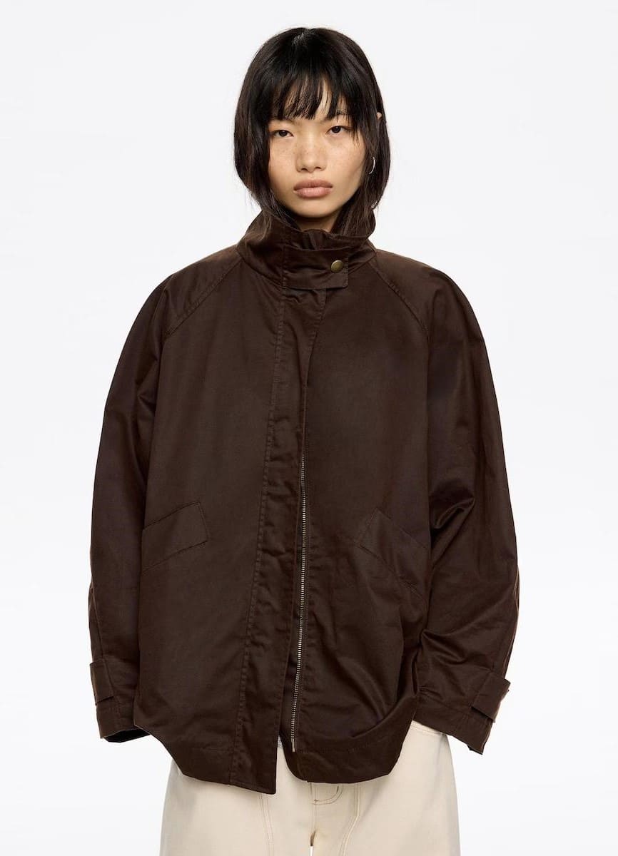 Gabardina línea A encerada, Bimba y Lola